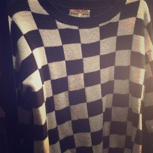 Checkered Sweatshirt